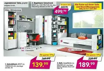 Möbel Boss Begehbarer Eckschrank Oder Schreibtisch Oder Bett Angebot