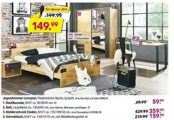 Möbel Boss Jugendzimmer Livepool Angebot