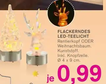 KODi Flackerndes LED Teelicht Angebot