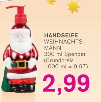 KODi Handseife Weihnachtsmann 300ml Angebot