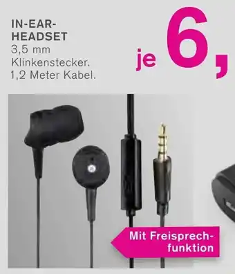 KODi In-Ear-Headset 3,5mm Angebot