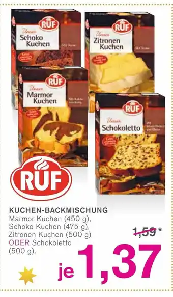 KODi Kuchen-Backmischung Angebot