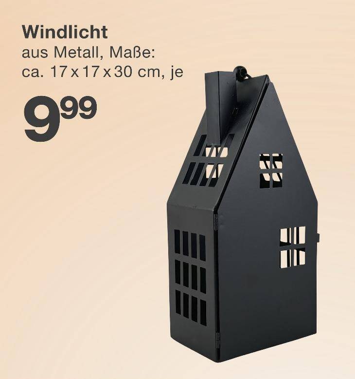 Windlicht Angebot bei KiK