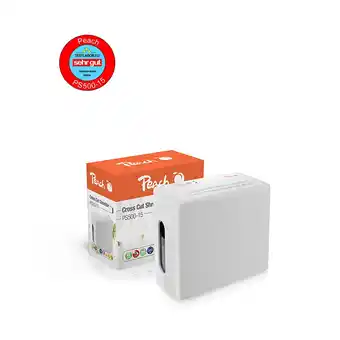 Netto Marken-Discount Peach Aktenvernichter SuperSilent - ~40dB - 4x38, P-4 - 6 Blatt - PS500-15 Angebot