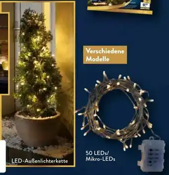 Aldi Nord LED-Außenlichterkette Angebot