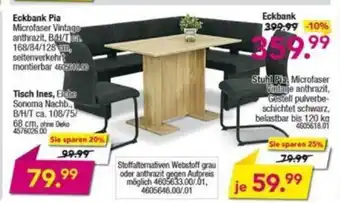 Möbel Boss Eckbank Angebot