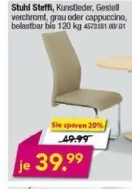 Möbel Boss Stuhl Steffi Angebot