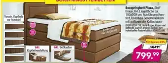 Möbel Boss Boxspringbett Plaza Angebot