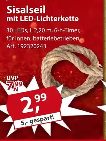 Sonderpreis Baumarkt Sisalseil Angebot