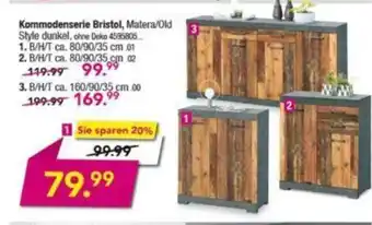 Möbel Boss Kommodenserie Bristol Angebot