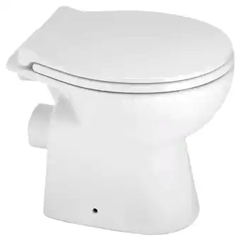 toom Baumarkt Stand-WC 'AquaSu' spülrandlos weiß 36 x 39 x 47 cm Angebot