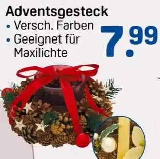 Rossmann Adventsgesteck Angebot