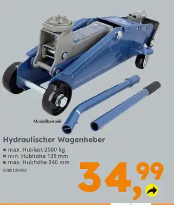 Globus Baumarkt Hydraulischer Wagenheber Angebot