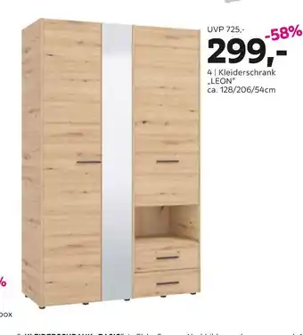 Mömax Kleiderschrank „leon“ Angebot