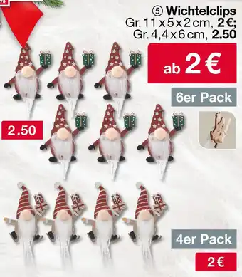 Woolworth Wichtelclips Angebot