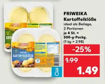 Kaufland FRIWEIKA Kartoffelklöße Angebot
