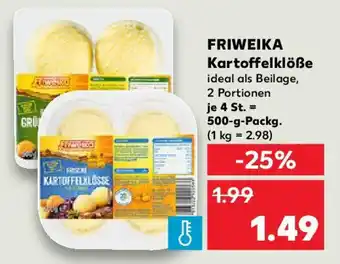 Kaufland FRIWEIKA Kartoffelklöße Angebot