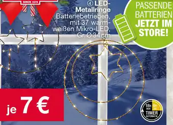 Woolworth LED-Metallringe Angebot
