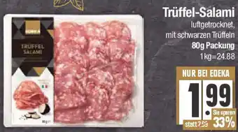 E-Center EDEKA Trüffel-Salami Angebot