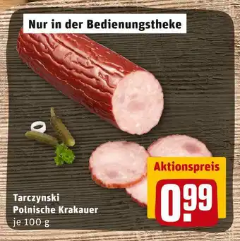 REWE Tarczynski polnische krakauer Angebot