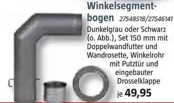 Bauhaus Winkelsegmentbogen Angebot