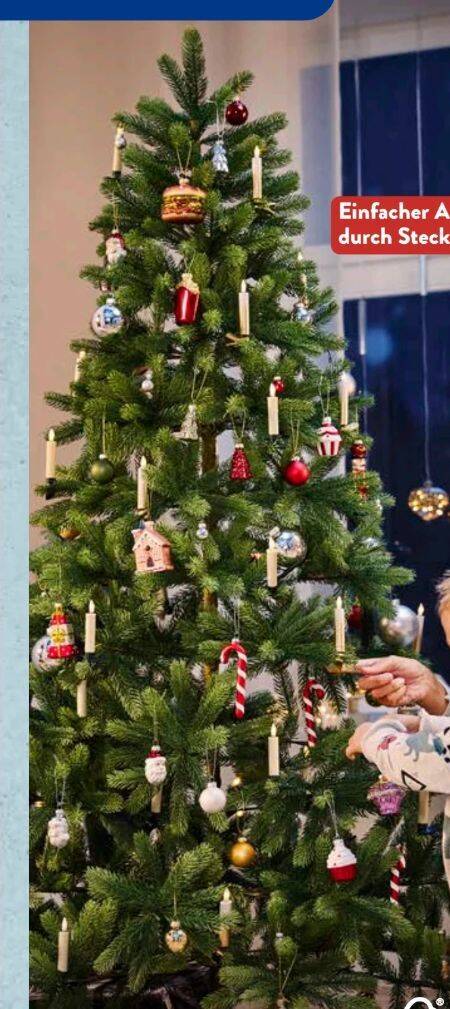Knstlicher Christbaum Angebot bei Aldi Sd