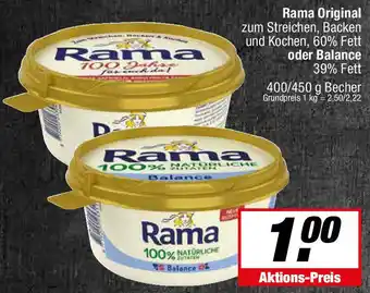 L. STROETMANN GROSSMARKT Rama Original oder Balance Angebot