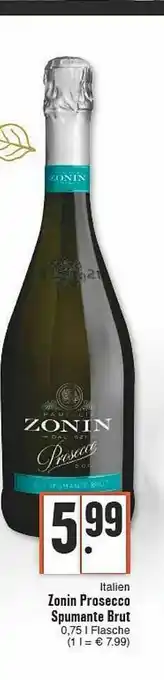 E-Center Zonin Prosecco Spumante Brut Angebot