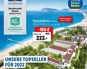 Lidl Reisen Türkische Riviera Angebot