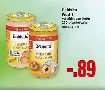 Markant Bebivita Frucht Angebot