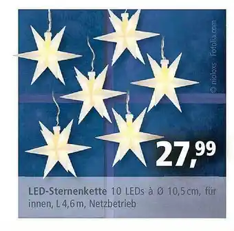 Pfennigpfeiffer Led-sternenkette Angebot