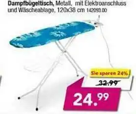 Möbel Boss Dampfbügeltisch Angebot