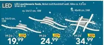 Möbel Boss Led-leuchtenserie Route Angebot