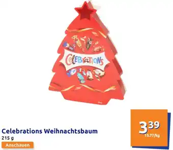 Action Celebrations Weihnachtsbaum Angebot