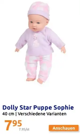 Action Dolly Star Puppe Sophie Angebot