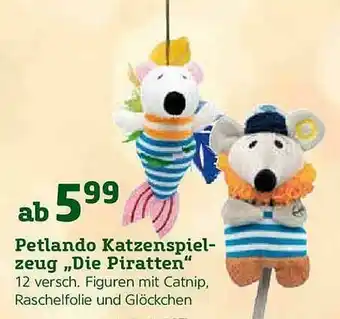 Pflanzen Kölle Petlando Katzenspielzeug „die Piratten“ Angebot