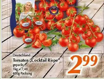 inkoop Tomaten „cocktail Rispe” Angebot