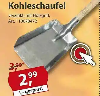 Sonderpreis Baumarkt Kohleschaufel Angebot