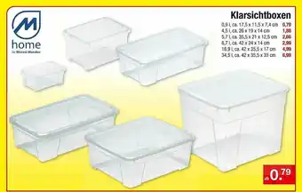 Zimmermann Mhome Klarsichtboxen Angebot