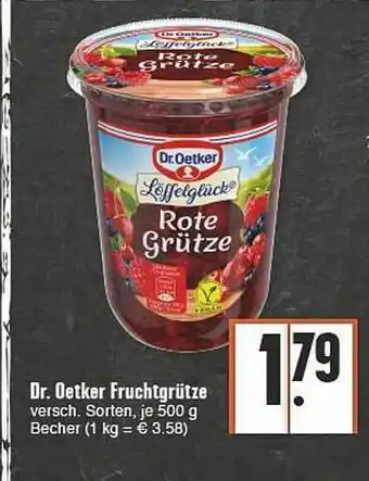 E-Center Dr. Oetker Fruchtgrütze Angebot