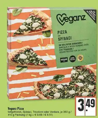 E-Center Veganz Pizza Angebot