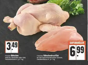 E-Center Hähnchen Oder Hähnchenbrustfilet Angebot