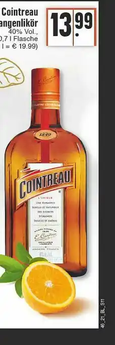 Edeka Cointreau Angenlikör Angebot