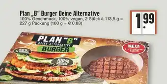 Edeka Plan „b” Burger Deine Alternative Angebot