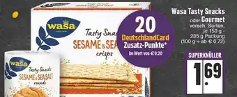 Edeka Wasa Tasty Snacks Oder Gourmet Angebot