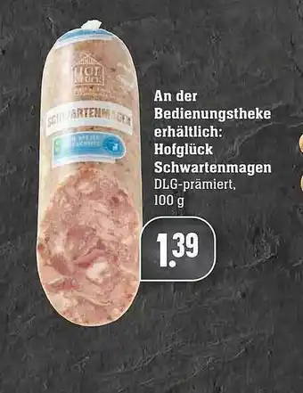 Edeka An Der Bedienungstheke Erhältlich: Hofglück Schwartenmagen Angebot