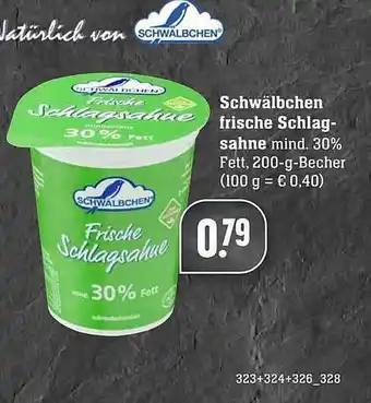 Edeka Schwälbchen Frische Schlag Sahne Angebot