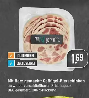 Edeka Mit Herz Gemacht: Geflügel-bierschinken Angebot