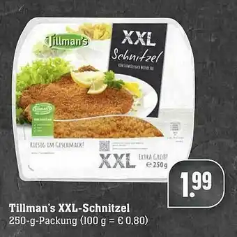 Edeka Tillman's Xxl-schnitzel Angebot