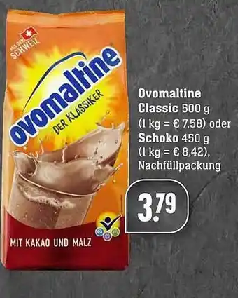 Edeka Ovomaltine Classic Oder Schoko Angebot